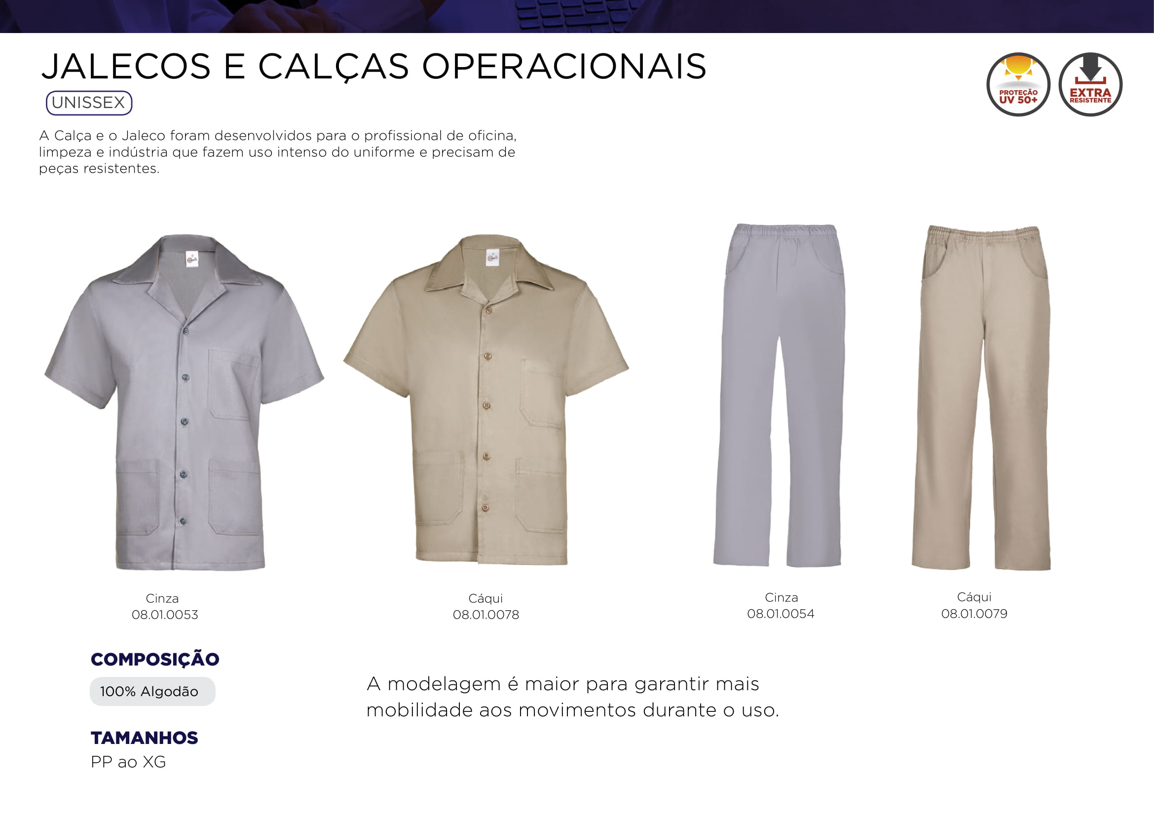 Jalecos personalizados para sua empresa