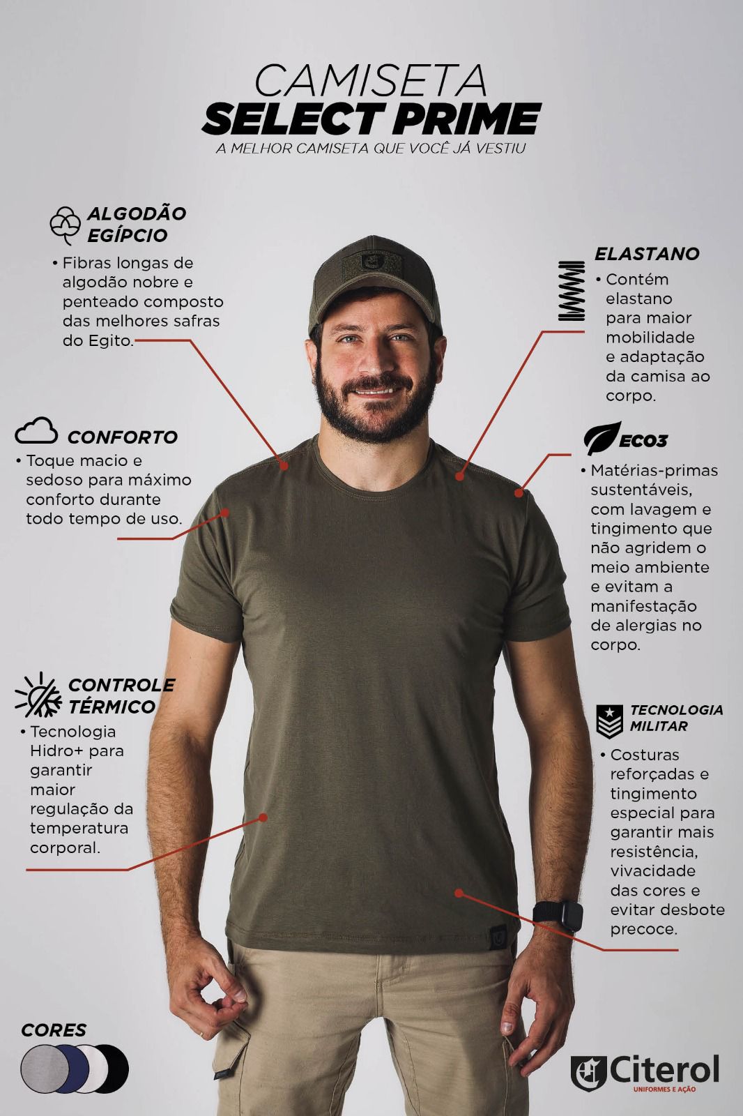 Por que a malha de algodão egípcio é a mais indicada para camisetas de alta performance?